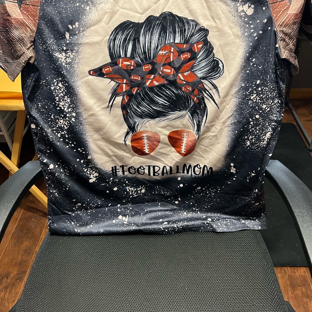 Brand New Football Mom Graphic T-Shirt